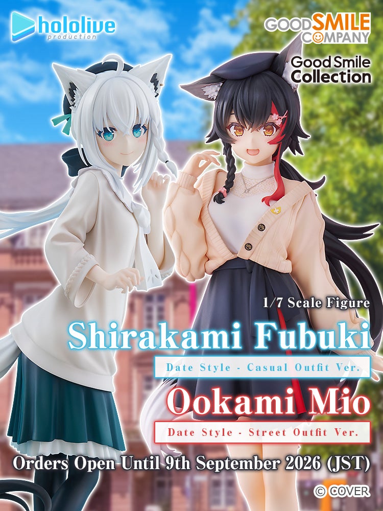 G.S. Collection Shirakami Fubuki: Date Style - Casual Outfit Ver./ G.S. Collection Ookami Mio: Date Style - Street Outfit Ver.
