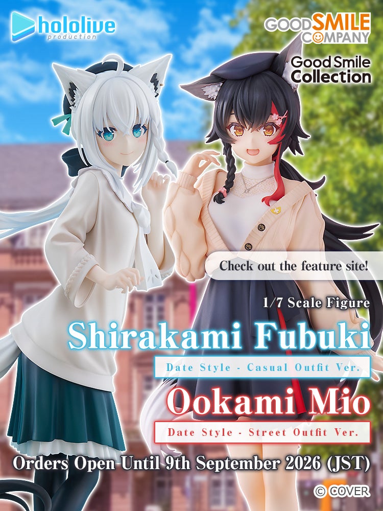G.S. Collection Shirakami Fubuki: Date Style - Casual Outfit Ver./ G.S. Collection Ookami Mio: Date Style - Street Outfit Ver.