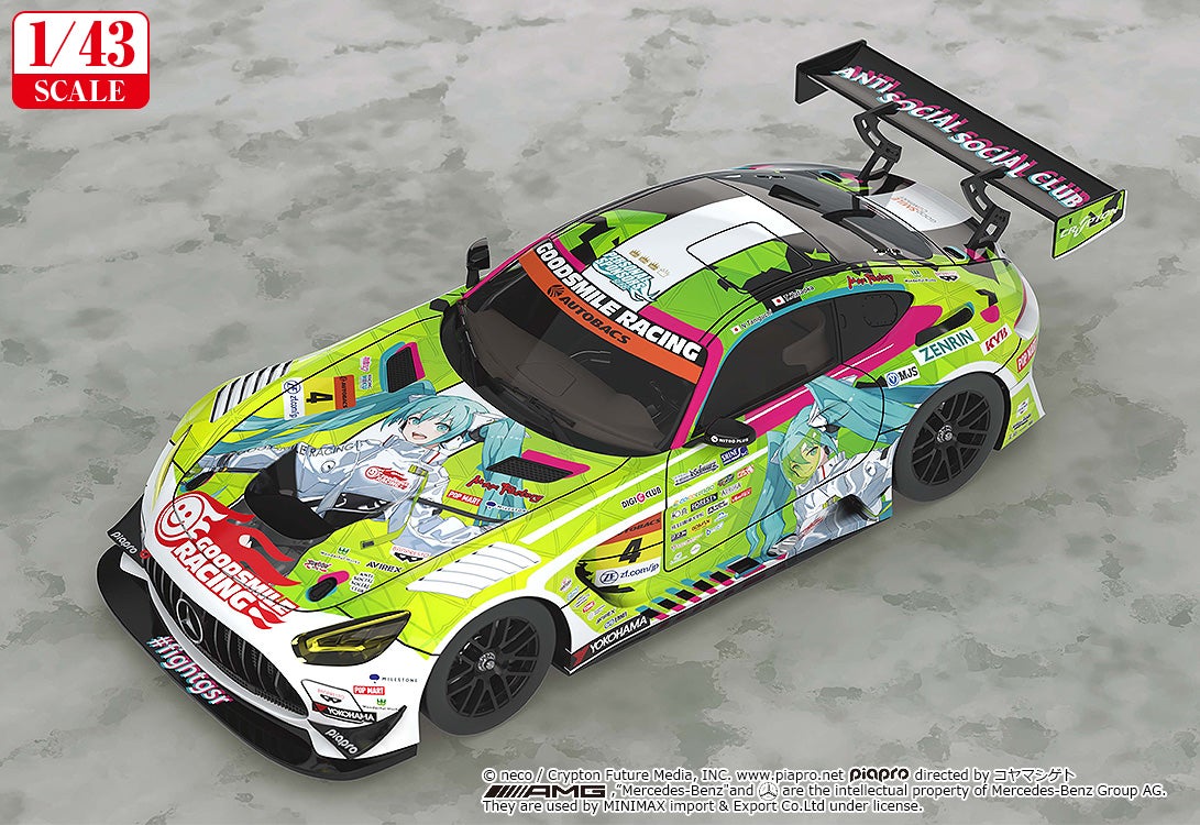 1/43 Good Smile Hatsune Miku AMG 2022 Season Opening Ver.｜Good