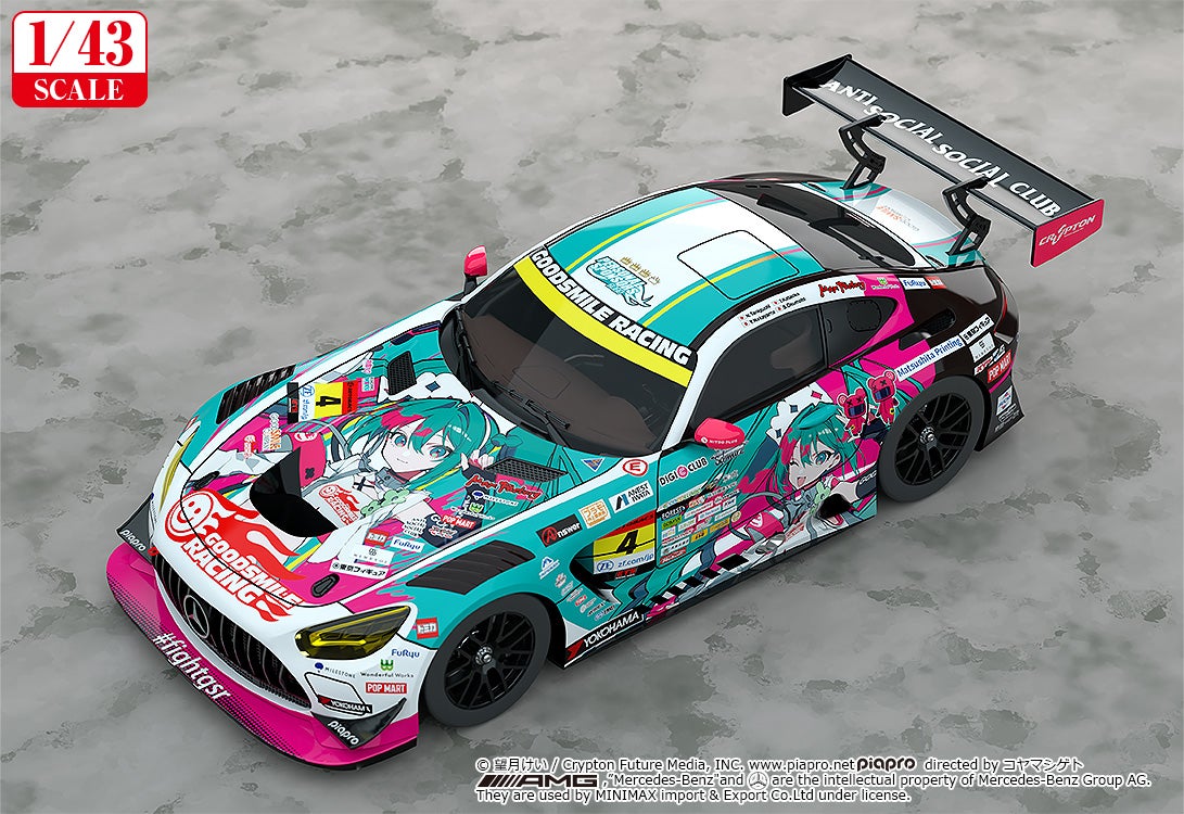 Spark 1/43 2025 グッドスマイル 初音ミク AMG スーパーGT 1/43 グッドスマイル 初音ミク AMG 2025 開幕戦Ver.｜グッドスマイル