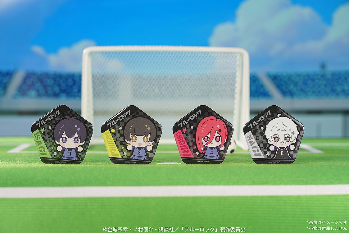 HUGGYシリーズ缶バッジ 潔 世一/蜂楽 廻/千切 豹馬/凪 誠士郎