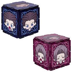 組み立てアクリルボックス 成歩堂龍一/御剣怜侍