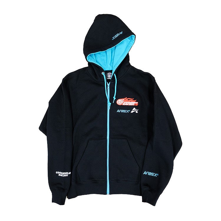 2026 GSR×AVIREX チームウェア SWEAT ZIP HOODIE｜グッドスマイル