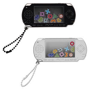 PSP™ (PlayStation™Portable)のシャカシャカアクリルキーホルダー 黒Ver./白Ver.