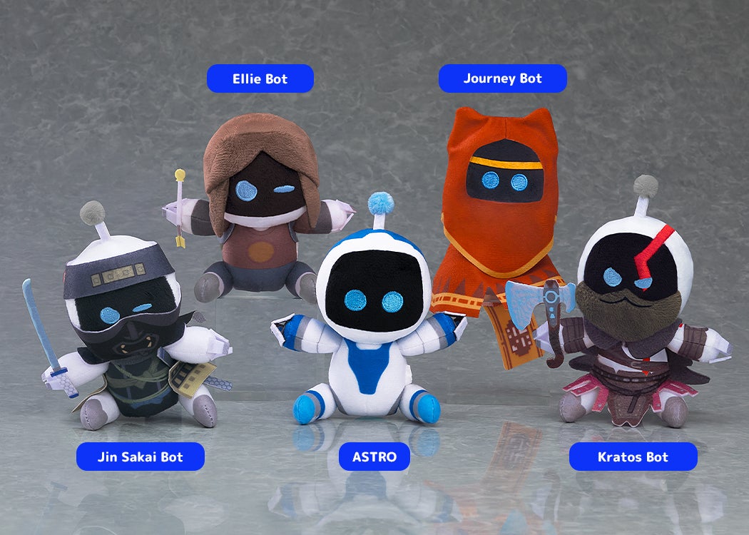 Box) ASTRO BOT Blind Bag Plushie 1 (5 Pieces)｜Good Smile Company