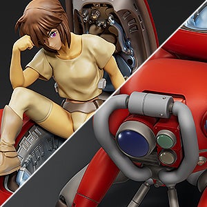 PLAMAX minimum factory MF-94 草薙素子 with 攻殼車