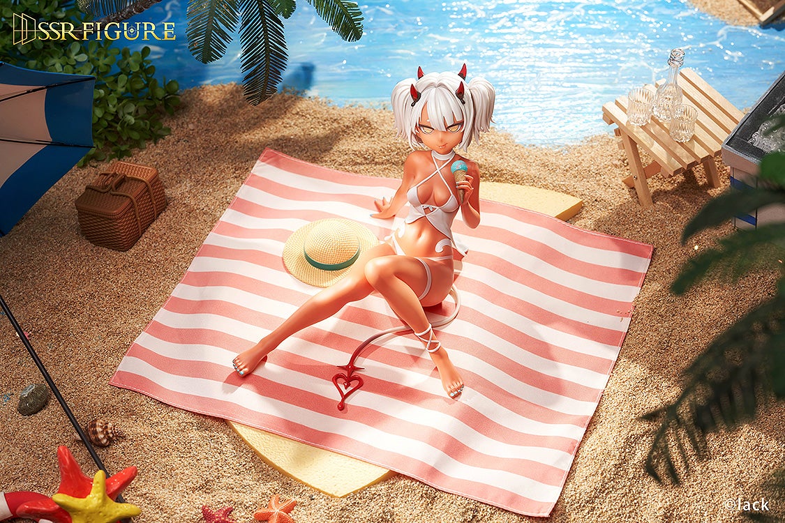 SSR FIGURE カフェインちゃん 夏Ver. 1/7 完成品フィギュア