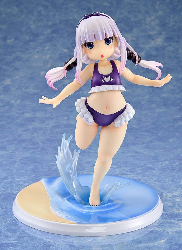 カンナカムイ はまべでウキウキ水着Ver.（紫） 小林さんちのメイドラゴン カンナカムイ はまべでウキウキ水着Ver.（紫）｜グッドスマイル