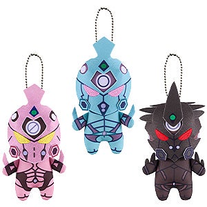 ガイバー40周年記念展 ボールチェーンマスコット ガイバーⅠ/ⅡF /Ⅲ