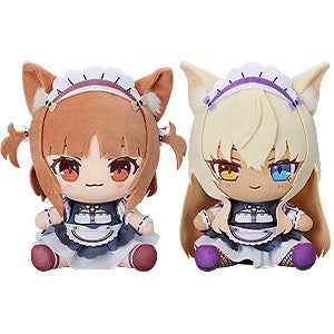 ちょこぷに ぬいぐるみ アズキ/ココナツ