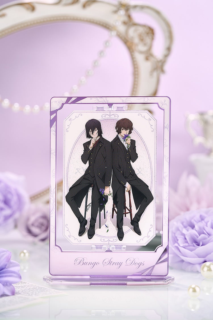 Bungo Stray Dogs Rotating Acrylic Stand Osamu Dazai & Fyodor D