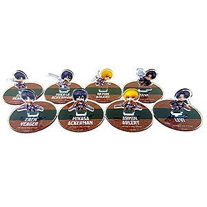 進撃の巨人 ねんどろいどぷらす カプセルスタンド エレンA/ミカサA/アルミンA/リヴァイA/エレンB/ミカサB/アルミンB/リヴァイB