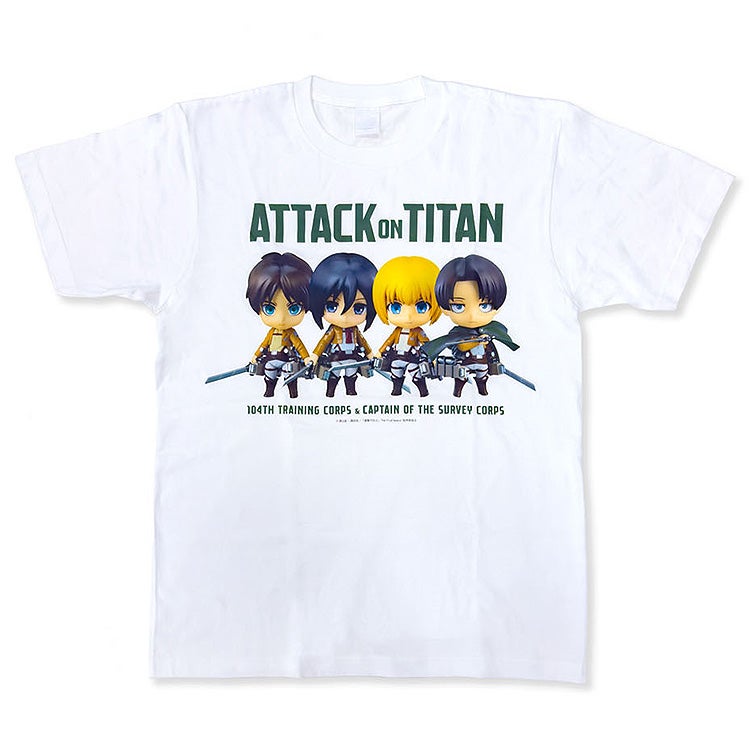進撃の巨人 ねんどろいどぷらす Tシャツ｜グッドスマイルカンパニー