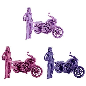 PLAMAX MF-101 Rider's portrait Honda Rebel 1100 薰衣草紫／酒紅／海軍藍