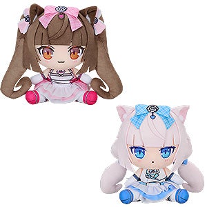 Chocopuni Plushie Chocola: Idol Outfit Ver./Vanilla: Idol Outfit Ver.