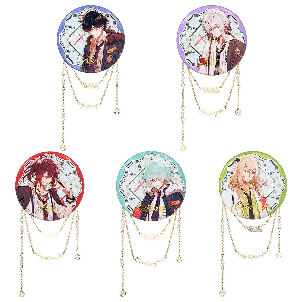 Collar×Malice トレーディングチェーン付き缶バッジ｜グッドスマイル