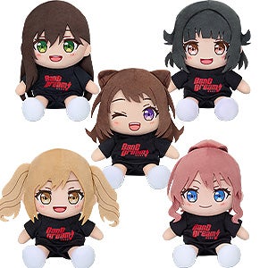 おきがえぬいぐるみ Poppin'Party 戸山 香澄/花園 たえ/牛込 りみ/山吹