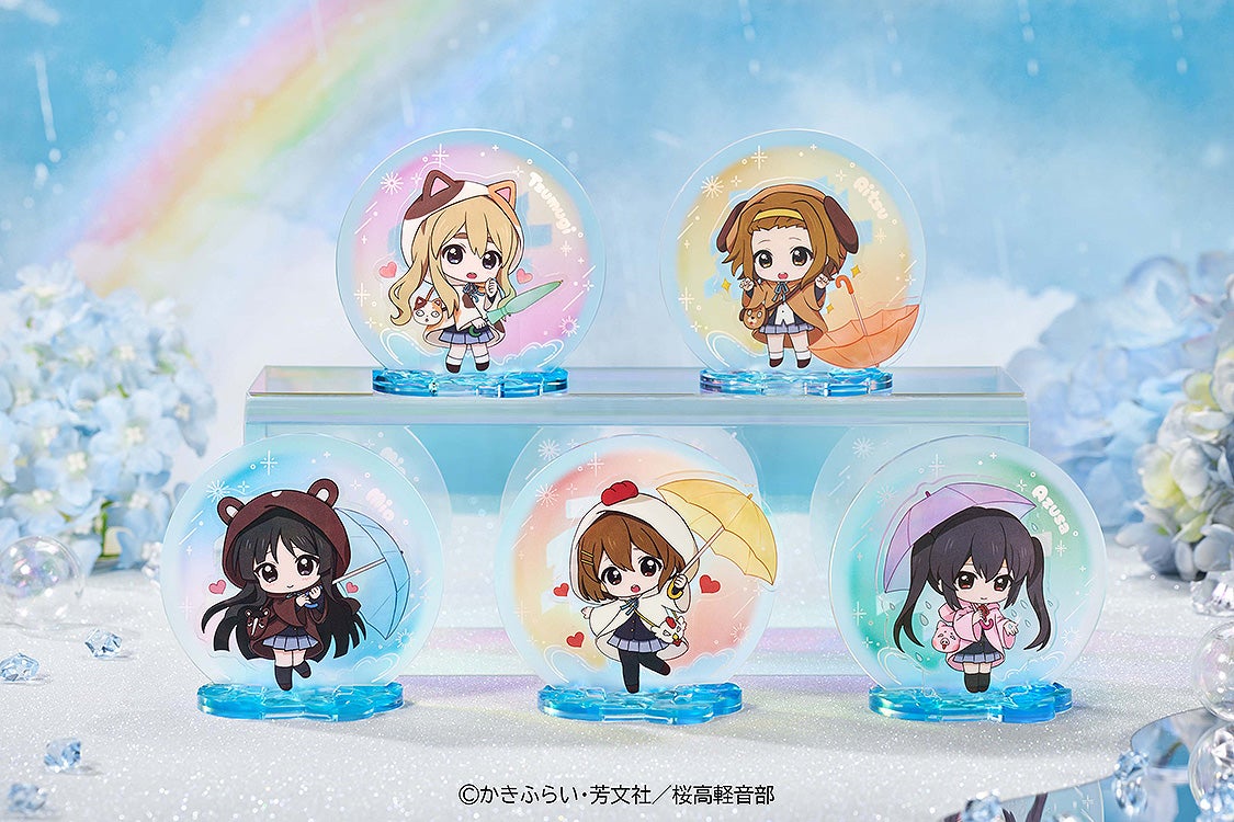 けいおん！ ふわ雨シリーズ アクリルスタンド 平沢唯/秋山澪/琴吹紬