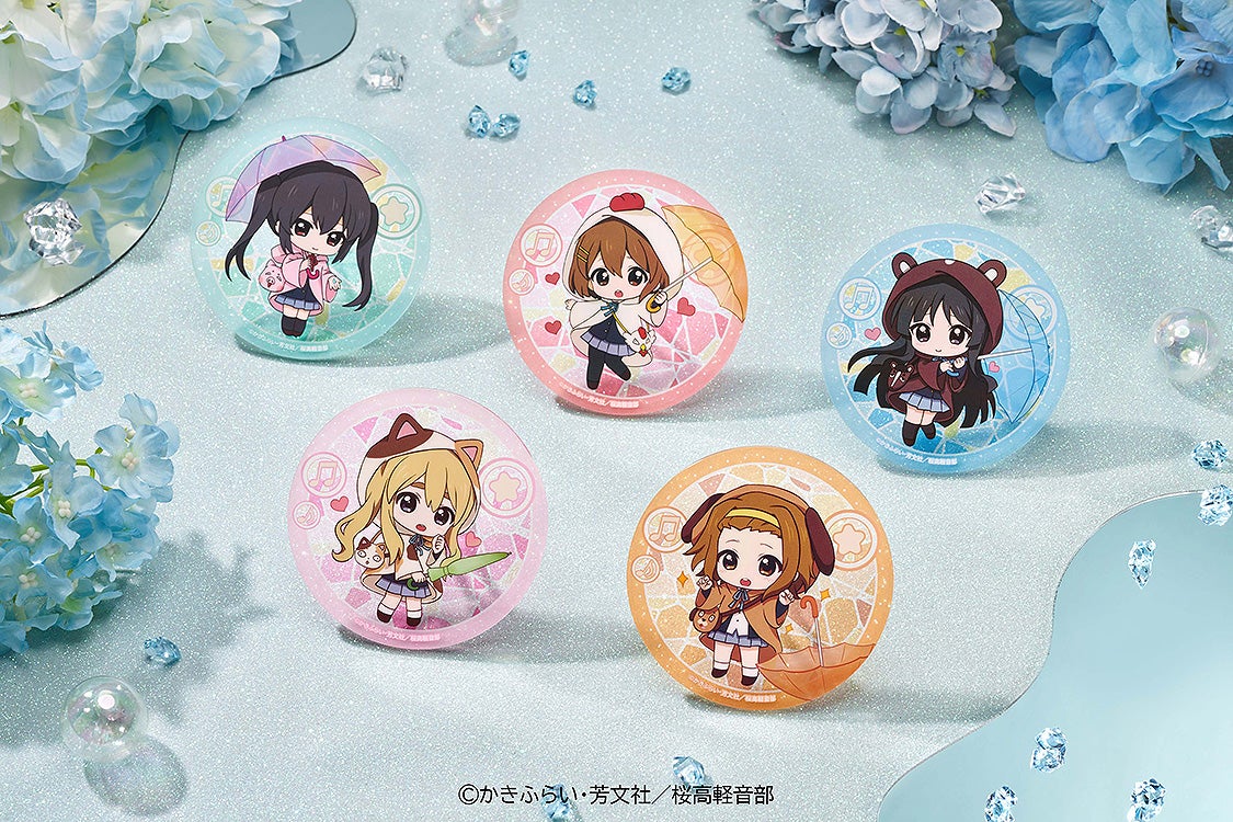 けいおん！ ふわ雨シリーズ アクリルコースター 平沢唯/秋山澪/琴吹紬