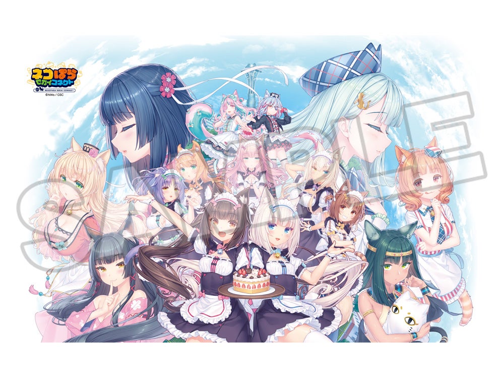 ネコぱらいぶデスクマット さより COMIC1☆10 NEKO WORKs ネコぱら セカイコネクト デスクマット｜グッドスマイルカンパニー公式