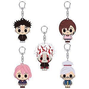 Dandadan Rubber Figure Keychain Okarun/Momo/Seiko/Aira/Okarun (Transformed)