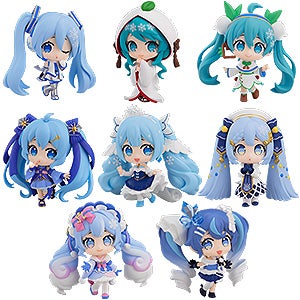 (Box) Blind Box Series: Snow Miku All Stars Figure Collection Vol. 2 (8 Pieces)