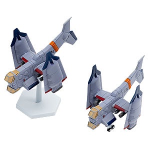 SYUTO Tiny Scale 1/350 『ヱヴァンゲリヲン新劇場版』 近接航空支援用垂直離着陸対地攻撃機 YAGR-3B