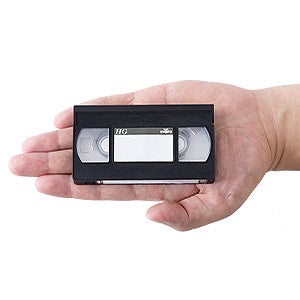 Videotape Plastic Model
