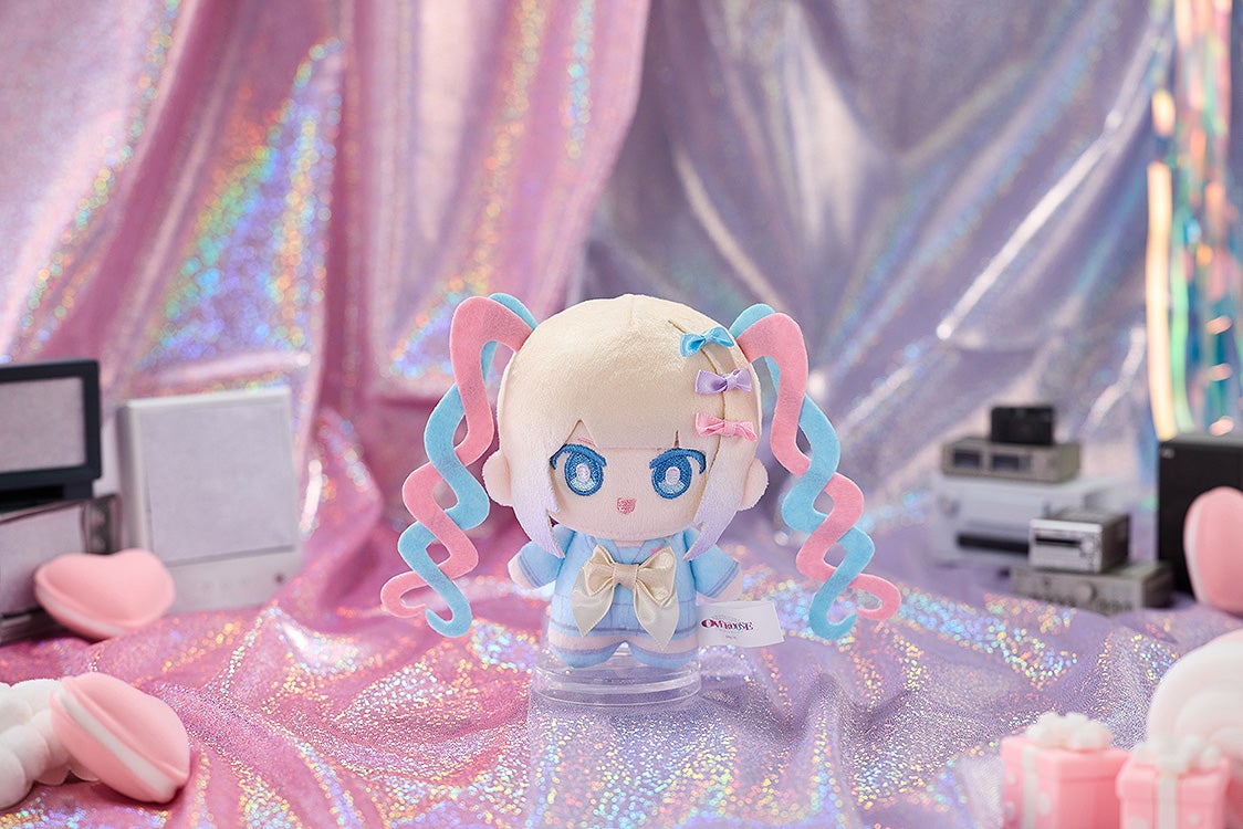 特大ナナコぬいぐるみ 缶バッチ付き 超てんちゃん プニピコ マスコット ぬいぐるみ｜グッドスマイル