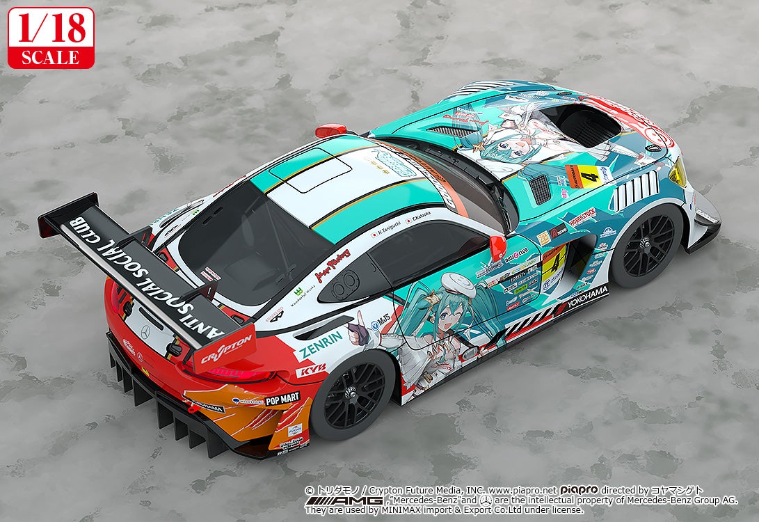 1/18 グッドスマイル 初音ミク AMG 2023 開幕戦Ver.｜グッドスマイル