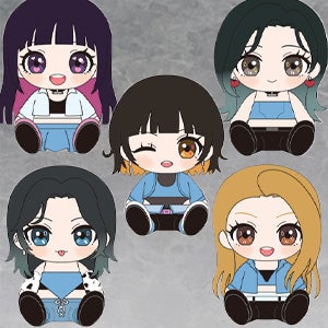 Plushie KIM CHAEWON/SAKURA/HUH YUNJIN/KAZUHA/HONG EUNCHAE