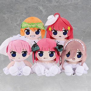 くりぱん ぬいぐるみ 中野一花/中野二乃/中野三玖/中野四葉/中野五月