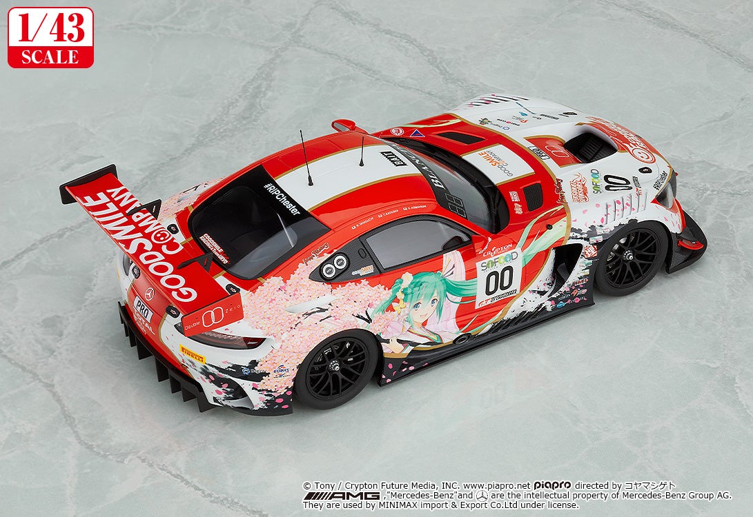 1/43 グッドスマイル 初音ミク AMG 2017 SPA24H Ver.｜グッドスマイル