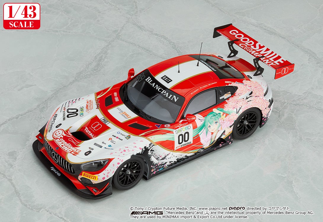 1/43 グッドスマイル 初音ミク AMG 2017 SPA24H Ver.｜グッドスマイル