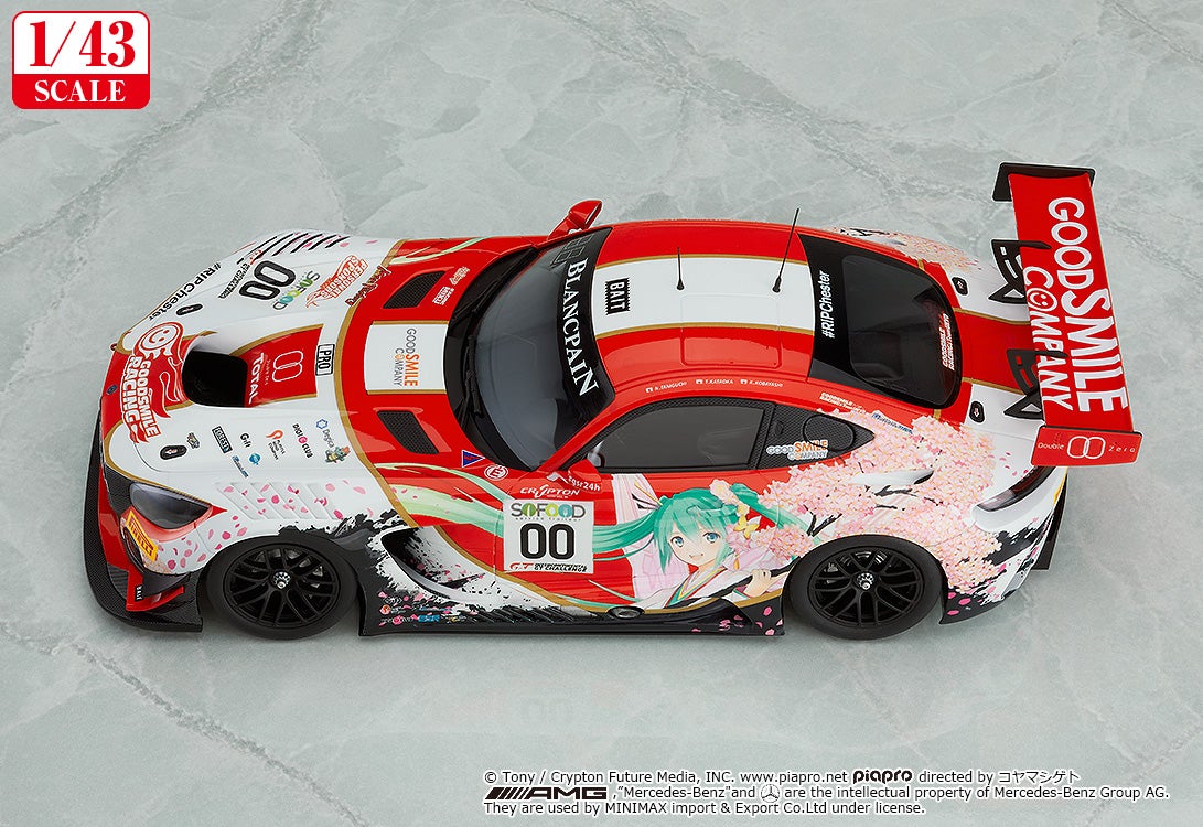 1/43 グッドスマイル 初音ミク AMG 2017 SPA24H Ver.｜グッドスマイル