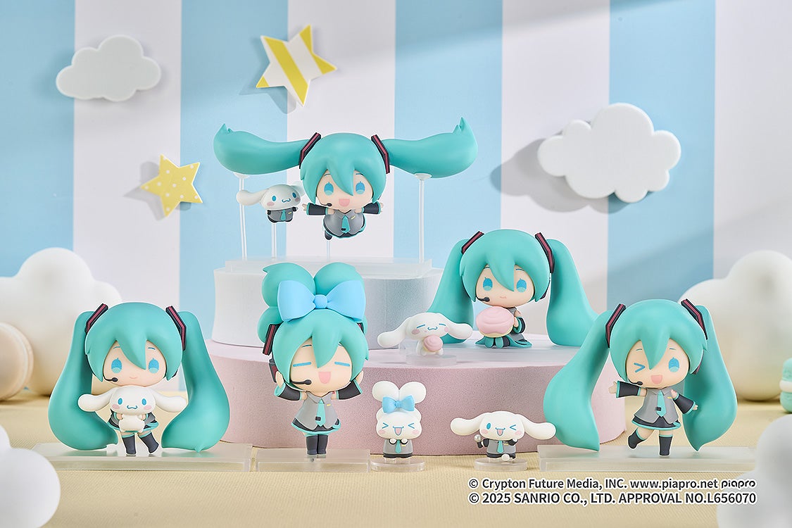 トレーディングフィギュア 初音ミク×シナモロール｜グッドスマイル