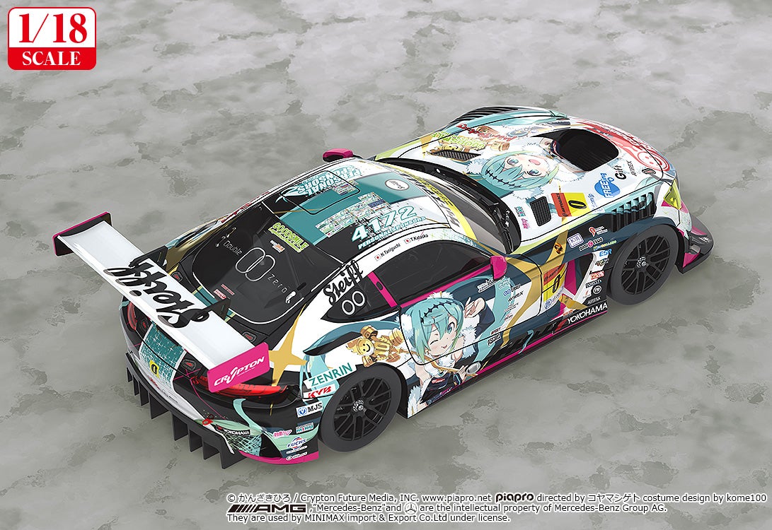 1/18 グッドスマイル初音ミク AMG 2018最終戦Ver.｜グッドスマイル