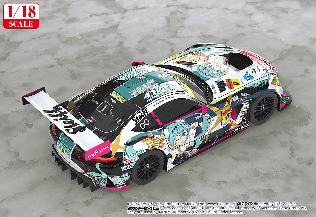 1/18 グッドスマイル初音ミク AMG 2018最終戦Ver.｜グッドスマイル