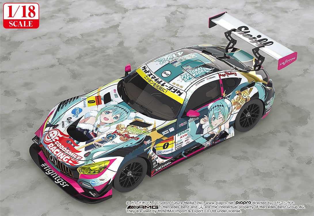 1/18 グッドスマイル初音ミク AMG 2018最終戦Ver.｜グッドスマイル