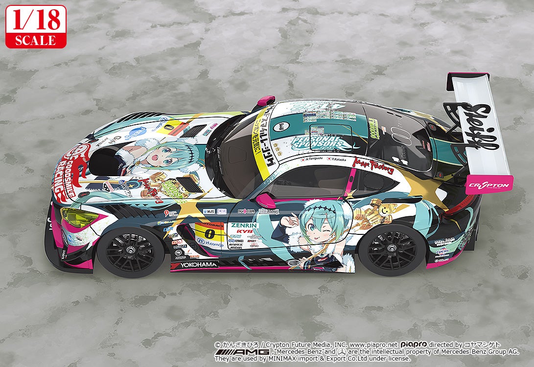 1/18 グッドスマイル初音ミク AMG 2018最終戦Ver.｜グッドスマイル