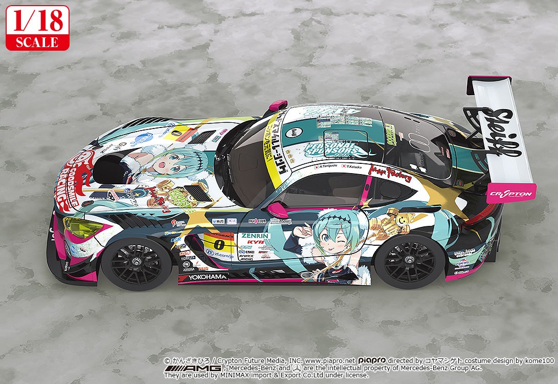 1/18 グッドスマイル初音ミク AMG 2018最終戦Ver.｜グッドスマイル