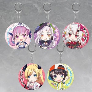 ねんどろいどぷらす 缶キーホルダーセット 2期生
