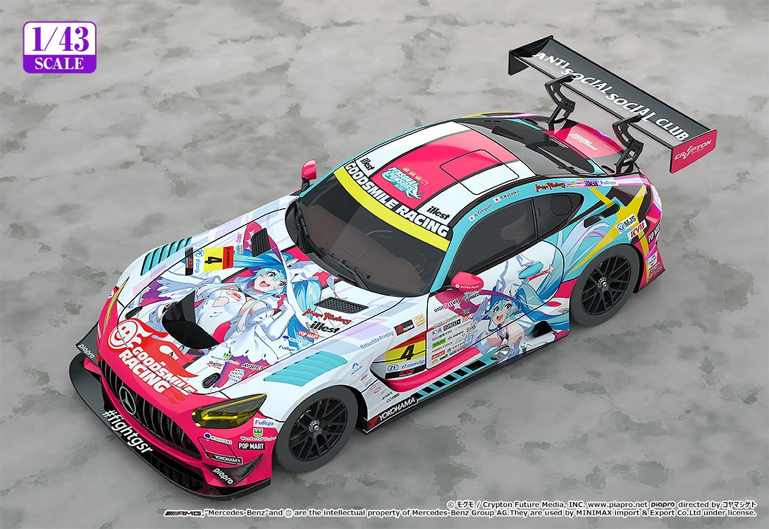 Amazon.com: Good Smile Racing Type-Moon Racing: 2019 SPA24H Version 1: 43  Scale Miniature Car, Multicolor : Toys & Games