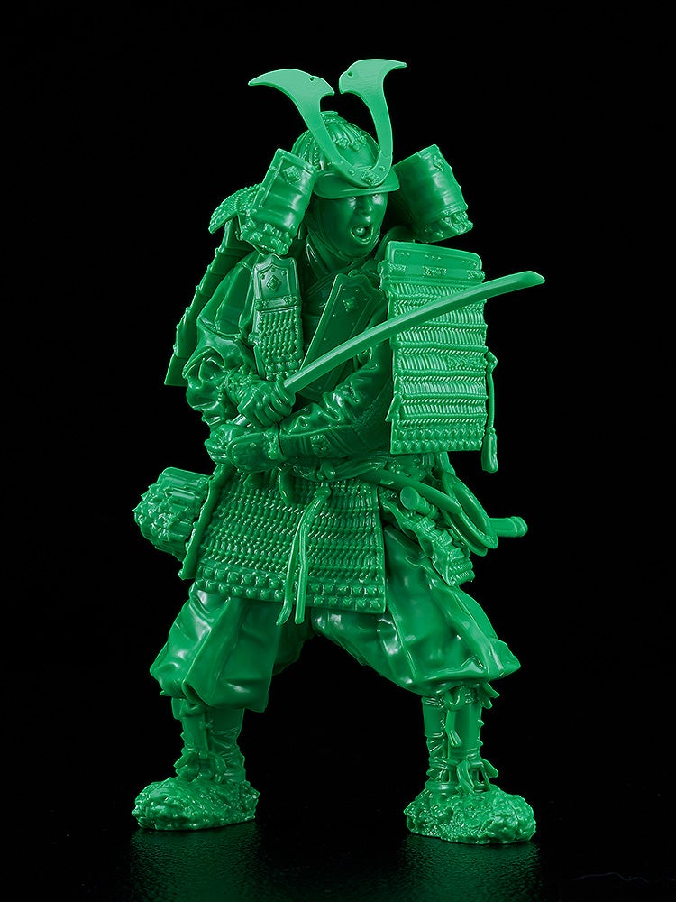 PLAMAX 1/12 鎌倉時代の鎧武者 緑の装 Green color edition
