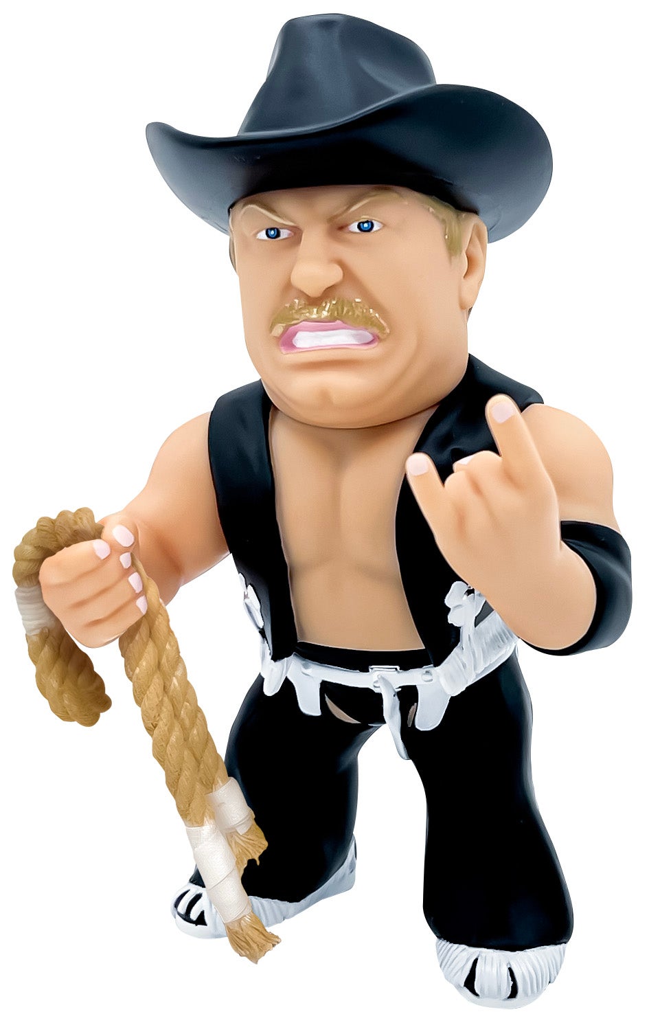 16d Soft Vinyl Collection 027 Stan Hansen Black Costume Ver Good 