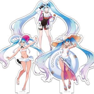 アクリルスタンド レーシングミク 2024 JCL TEAM UKYO 応援Ver