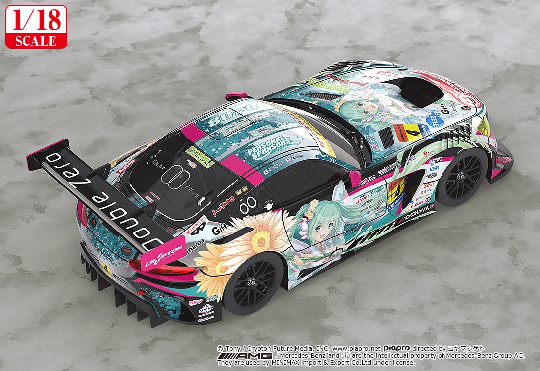 1/18 グッドスマイル 初音ミク AMG 2017 SUPER GT Ver