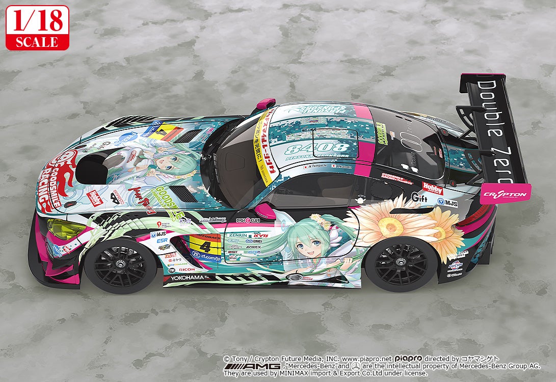 1/18 グッドスマイル 初音ミク AMG 2017 SUPER GT Ver
