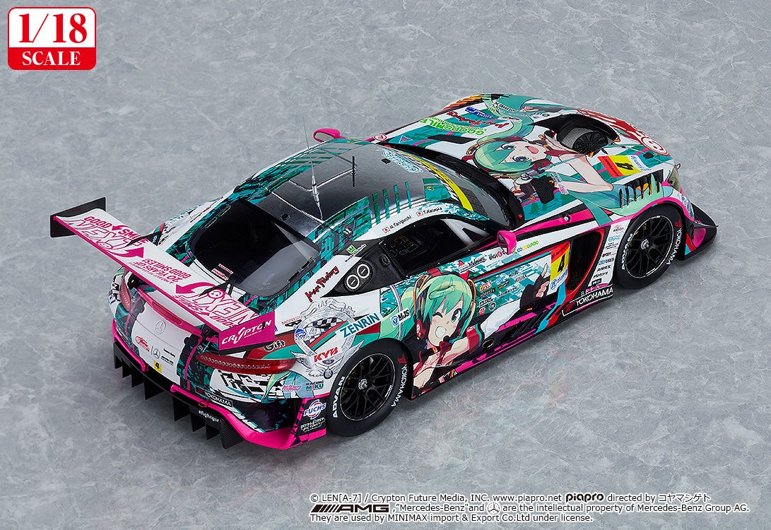 1/18 グッドスマイル 初音ミク AMG 2020 SUPER GT Okayama Test Ver