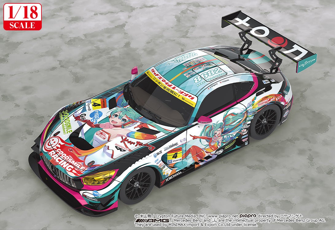 1/18 グッドスマイル 初音ミク AMG 2016 SUPER GT Ver